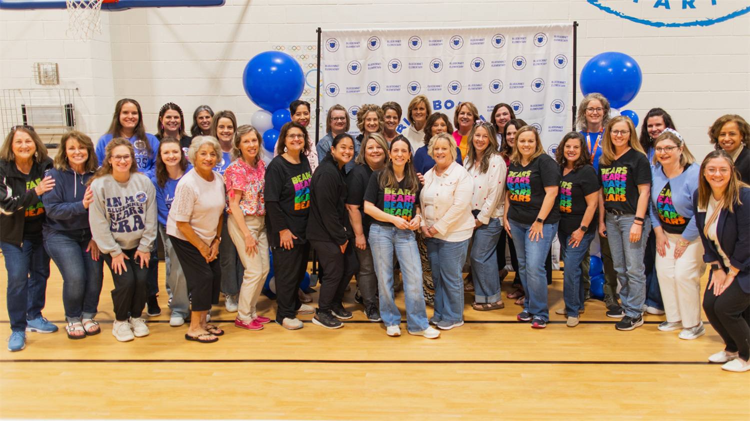  Bluebonnet students, staff, former staff, parents and community celebrate 25 years at annual bash!